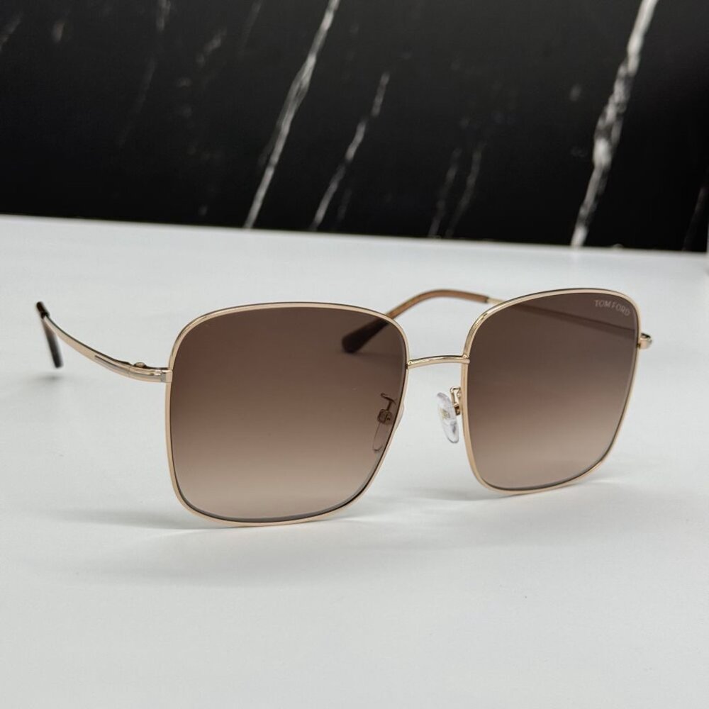 NEW TOM FORD TF894/K 28F WOMEN SQUARE SUNGLASSES TOM FORD FT0894/S 28F - Picture 5 of 11